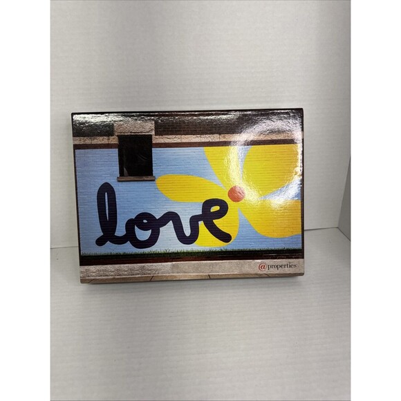 Puzzle Love Flowers Colorful Medium Size Fun Spring Valentines Day Sealed‎ Bag - Picture 1 of 6